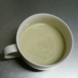 豆乳の抹茶ラテ